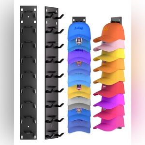 Multi-Color Cap Display Rack